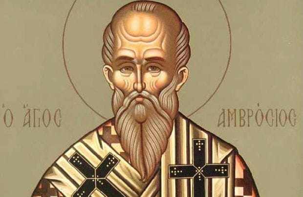 القديس أمبروسيوس