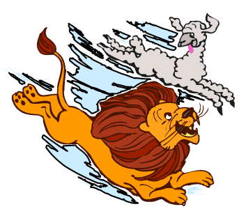 أسد أم غزالة