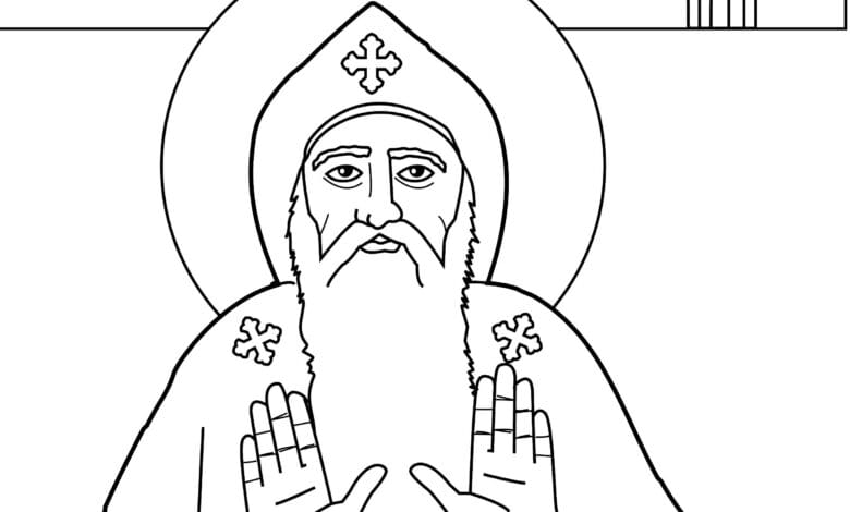 القديس الأنبا مقار الكبير